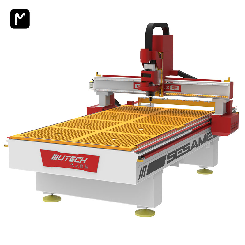 1325 Macchinari per porte in legno con router di CNC con cambio utensile automatico lineare