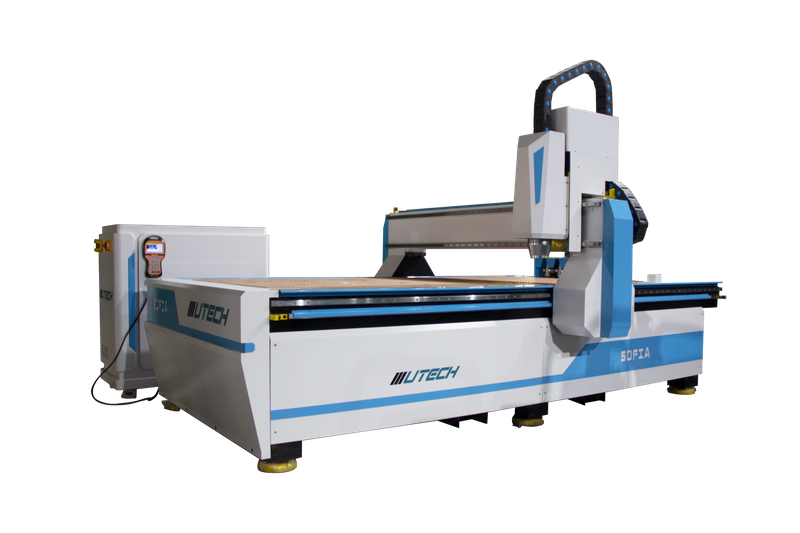 Router CNC ATC a 4 assi per impieghi gravosi da 1300 mm * 2500 mm per mobili