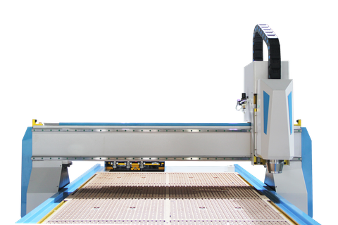 Tavolo da lavoro sottovuoto Macchina per router CNC da 1300 mm * 2500 ATC per plastica