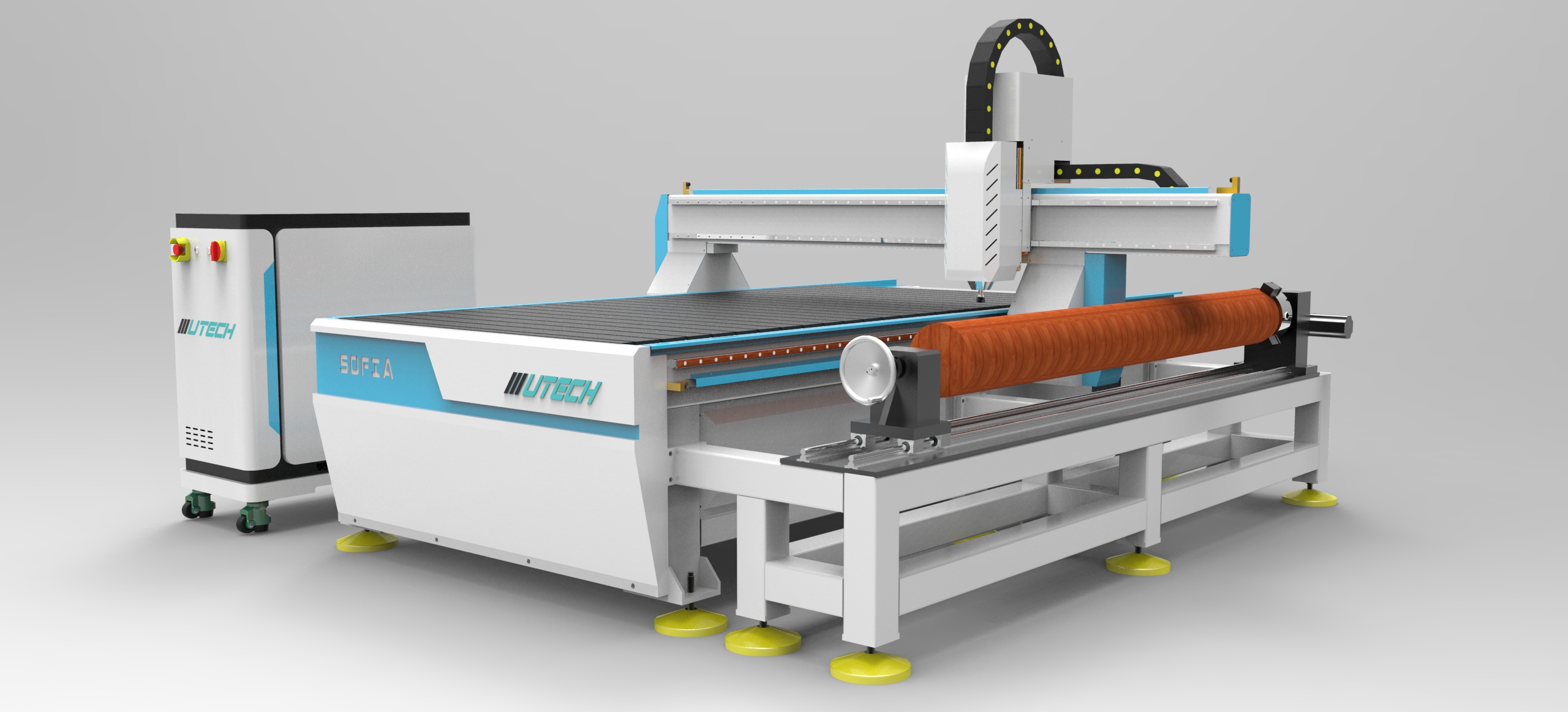 Pantografo CNC a 4 assi