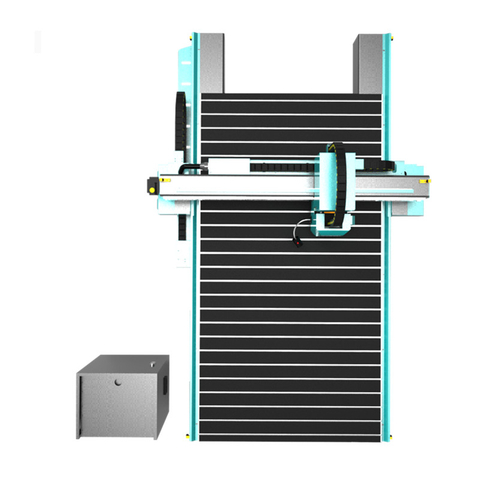 Router di CNC per taglio di incisione in plastica per legno in PVC Mdf con telecamera Ccd 1325