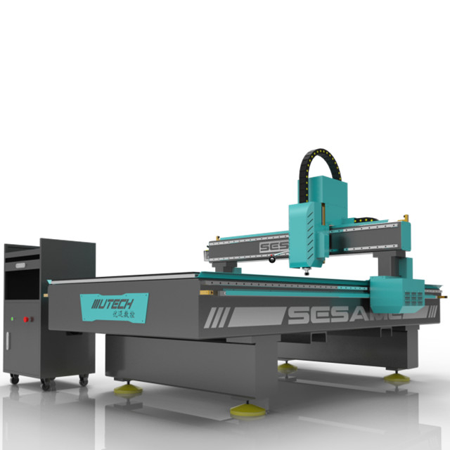 1325 Macchina da taglio a lama tangenziale oscillante CCD con router di CNC per pannello KT in pelle