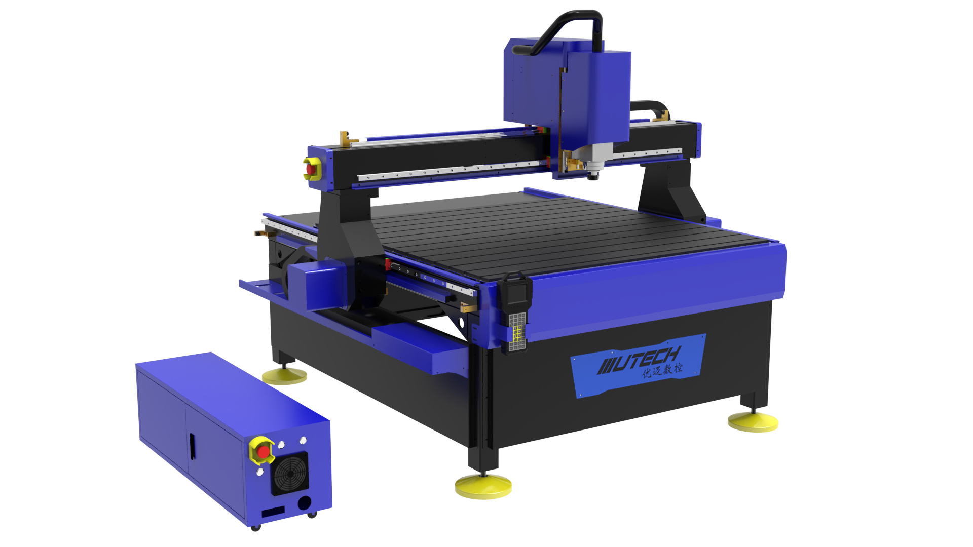 1313 Router CNC per la lavorazione del legno pubblicitario con tavolo aspirante