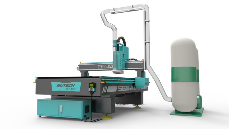 Mandrino 3.2kw 1325 Macchina per incidere CNC a 4 assi con tavolo di lavoro con ingresso dispositivo rotante 1325 Cnc