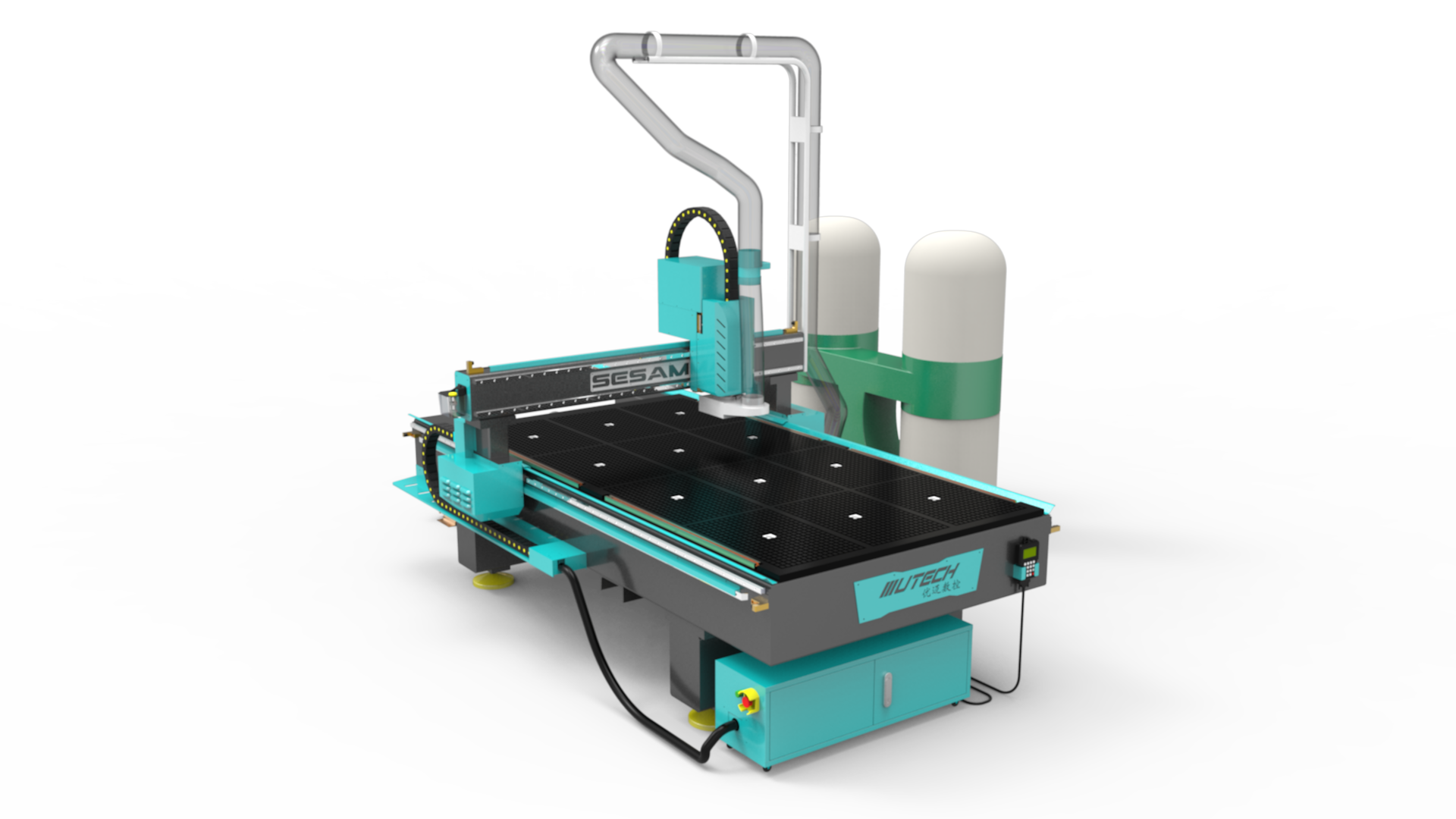 Mandrino 3.2kw 1325 Macchina per incidere CNC a 4 assi con tavolo di lavoro con ingresso dispositivo rotante 1325 Cnc