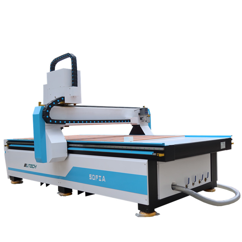 Tagliatrice multifunzione per router CNC con coltello oscillante 1325 con telecamera di posizione CCD