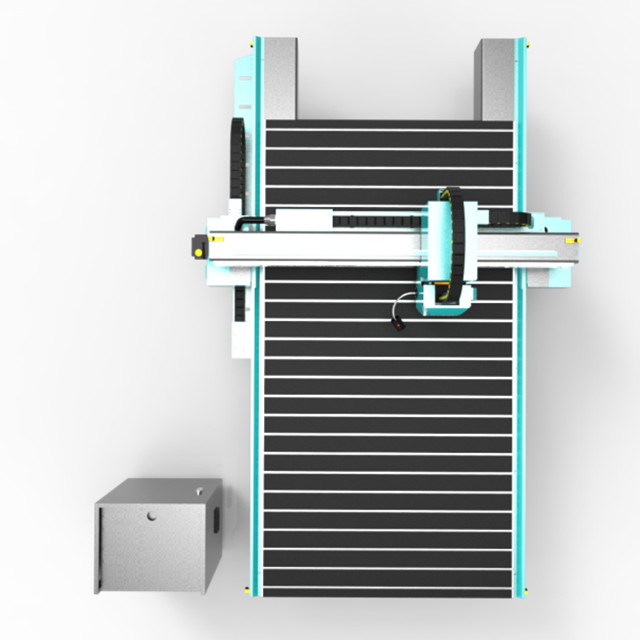 1325 Macchina da taglio a lama tangenziale oscillante CCD con router di CNC per pannello KT in pelle