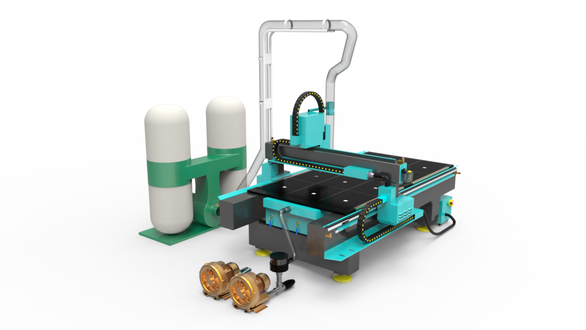 Mandrino 3.2kw 1325 Macchina per incidere CNC a 4 assi con tavolo di lavoro con ingresso dispositivo rotante 1325 Cnc