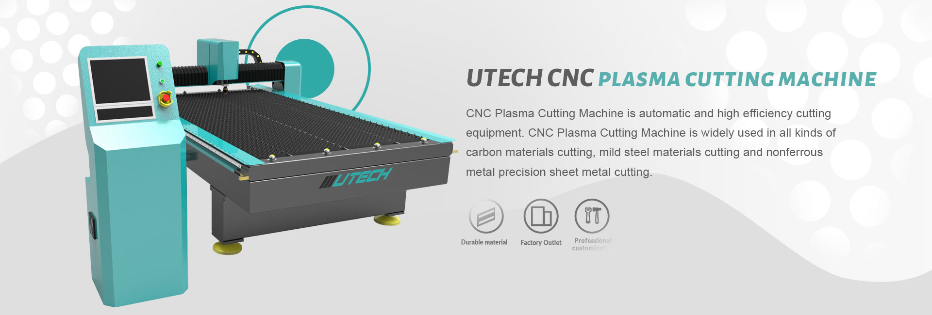 Macchina da taglio al plasma CNC in acciaio inossidabile con tavolo ad acqua per piastra da 25 mm